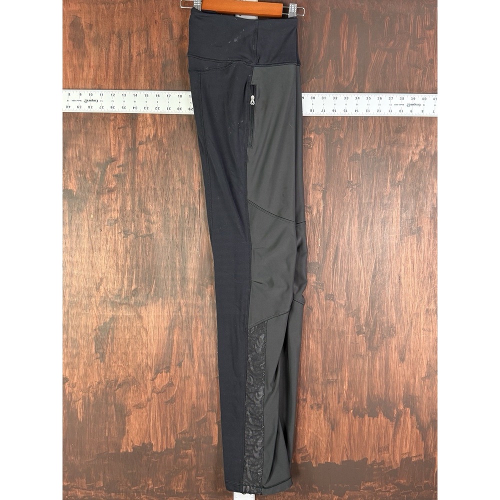 Lululemon Surge Hybrid Pants Athletic Performance Floral Reflective Women's 6 - Picture 6 of 11